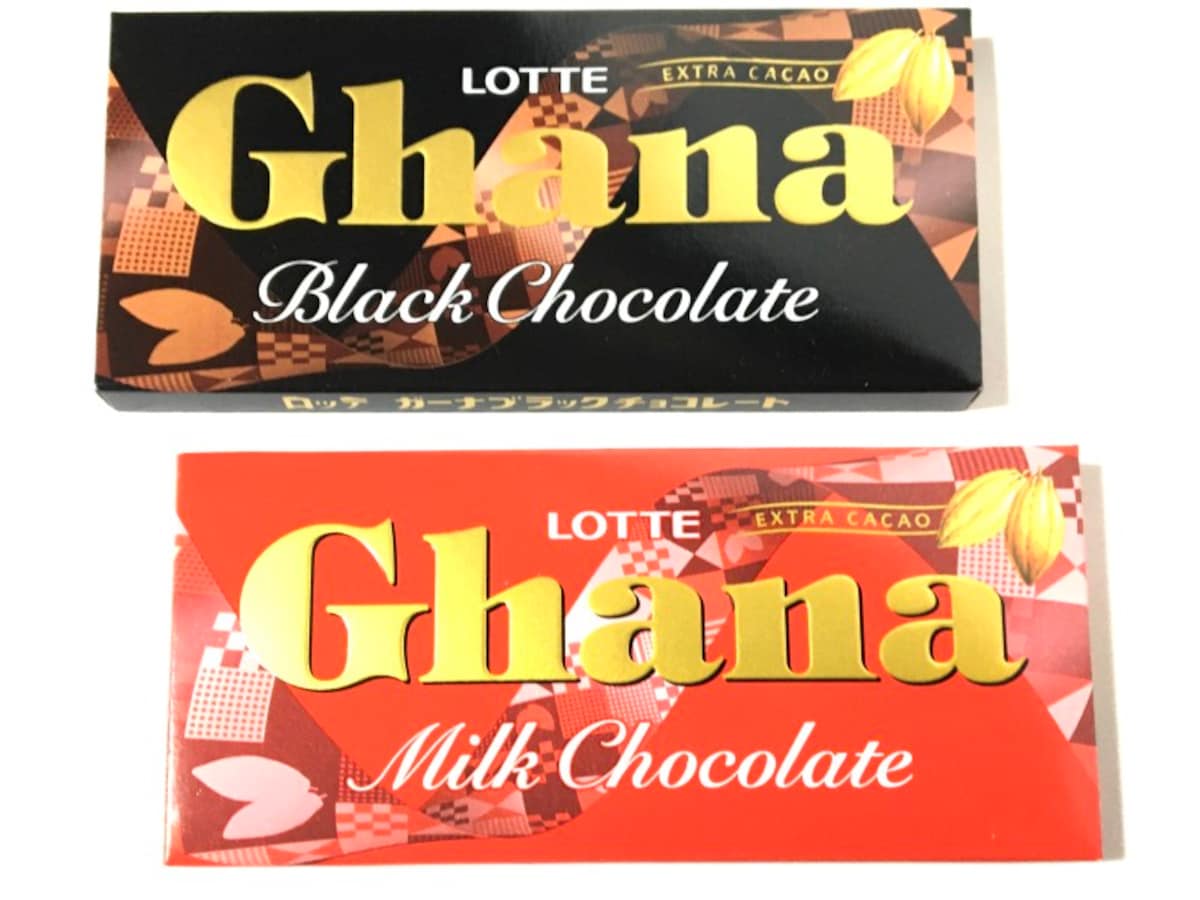 ガーナチョコガーナ。パッケージ
