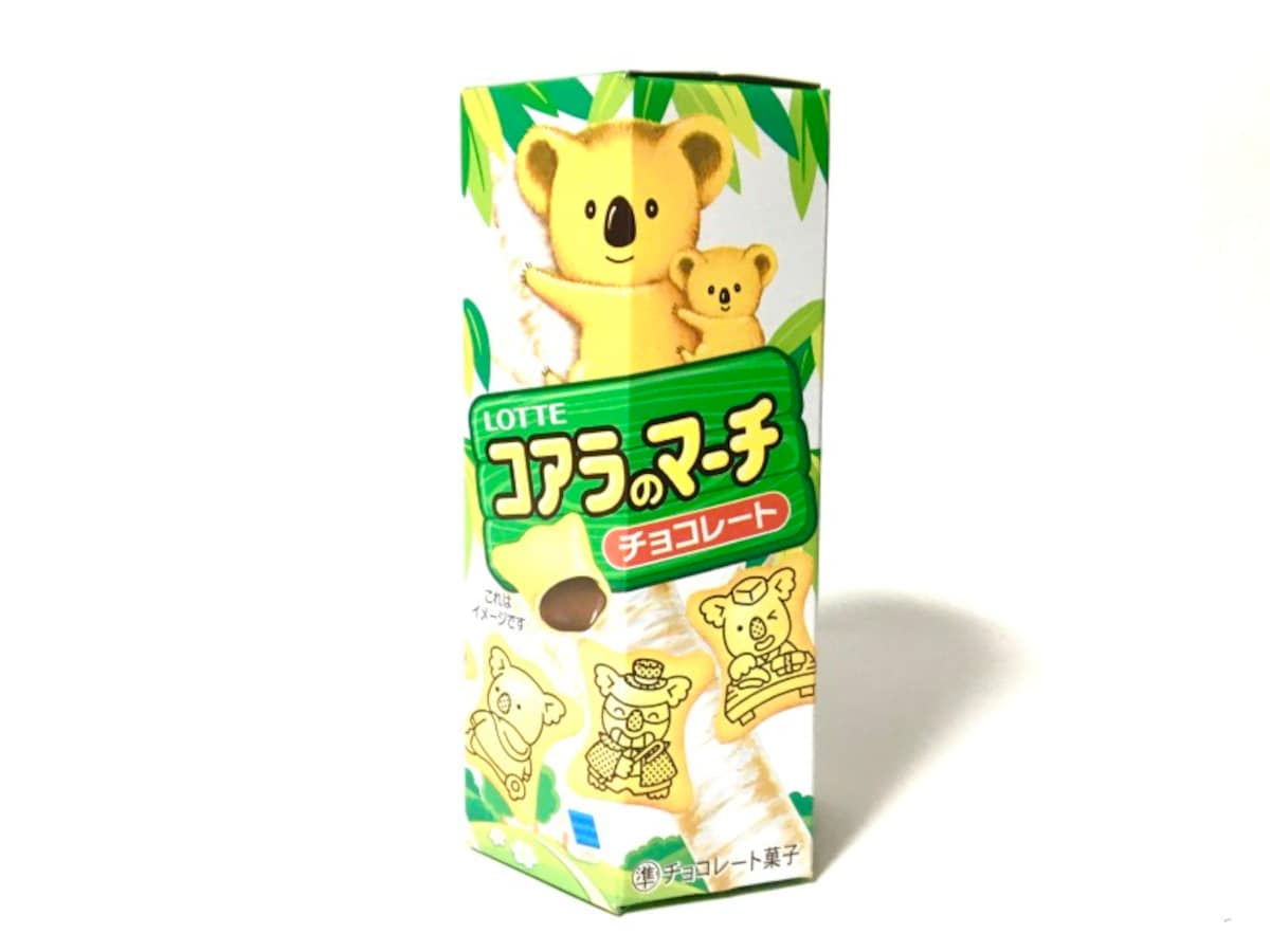 コアラのマーチ。パッケージ