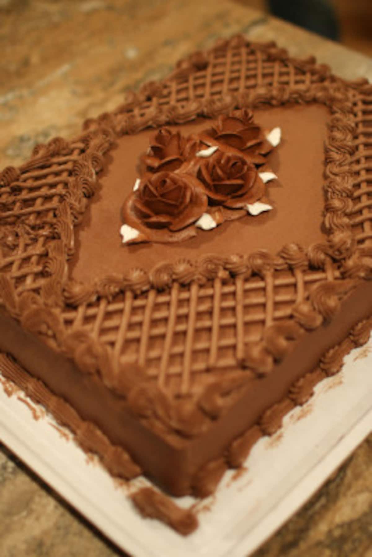 チョコレートブーケーケーキ Chocolate Bouquet Cake 商品番号16873-ChocolateBouquet
