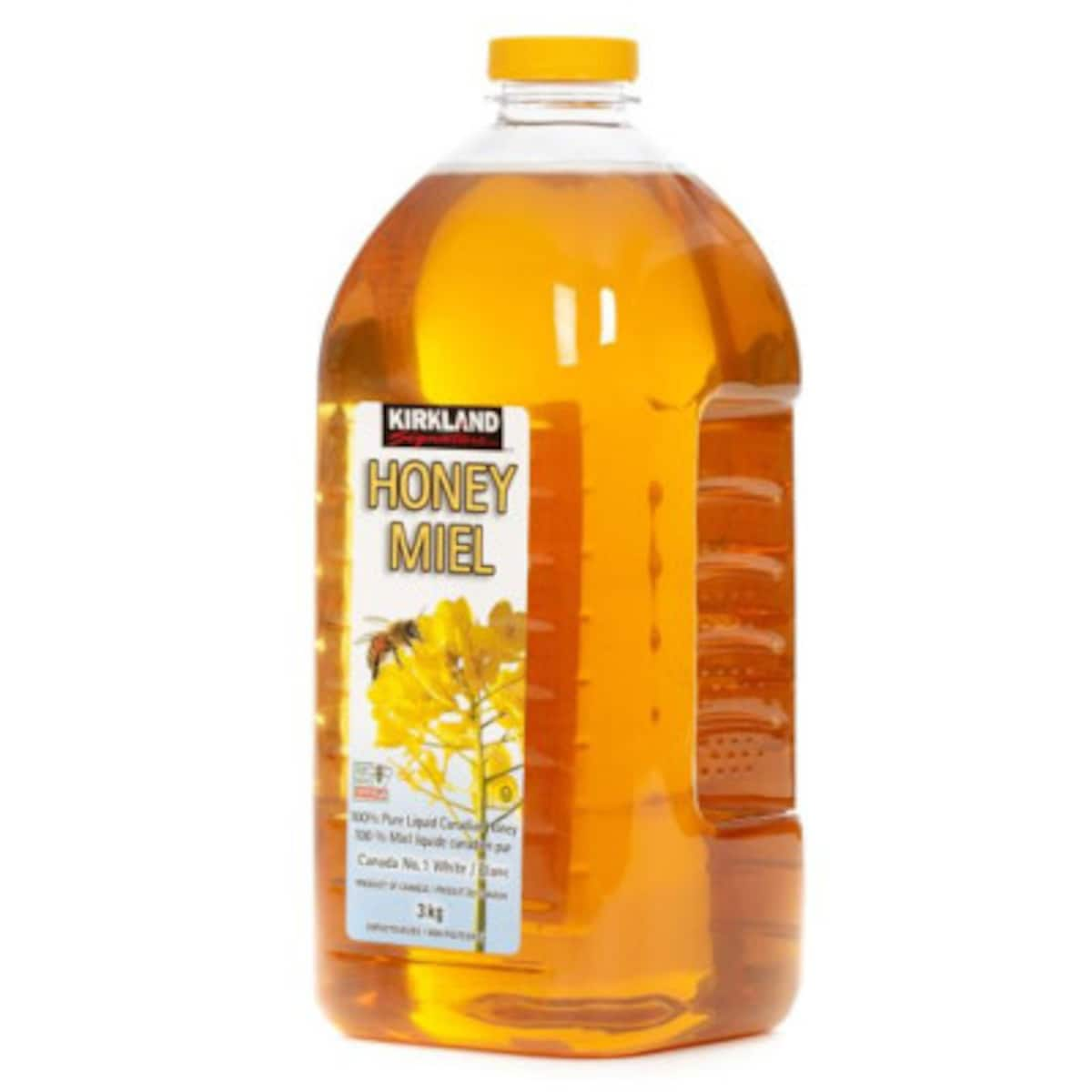 カークランドシグネチャー はちみつ　ベアージャグ 750g x 3本 Kirkland Signature Honey Bear 750g x 3 商品番号15240  ￥1,980 