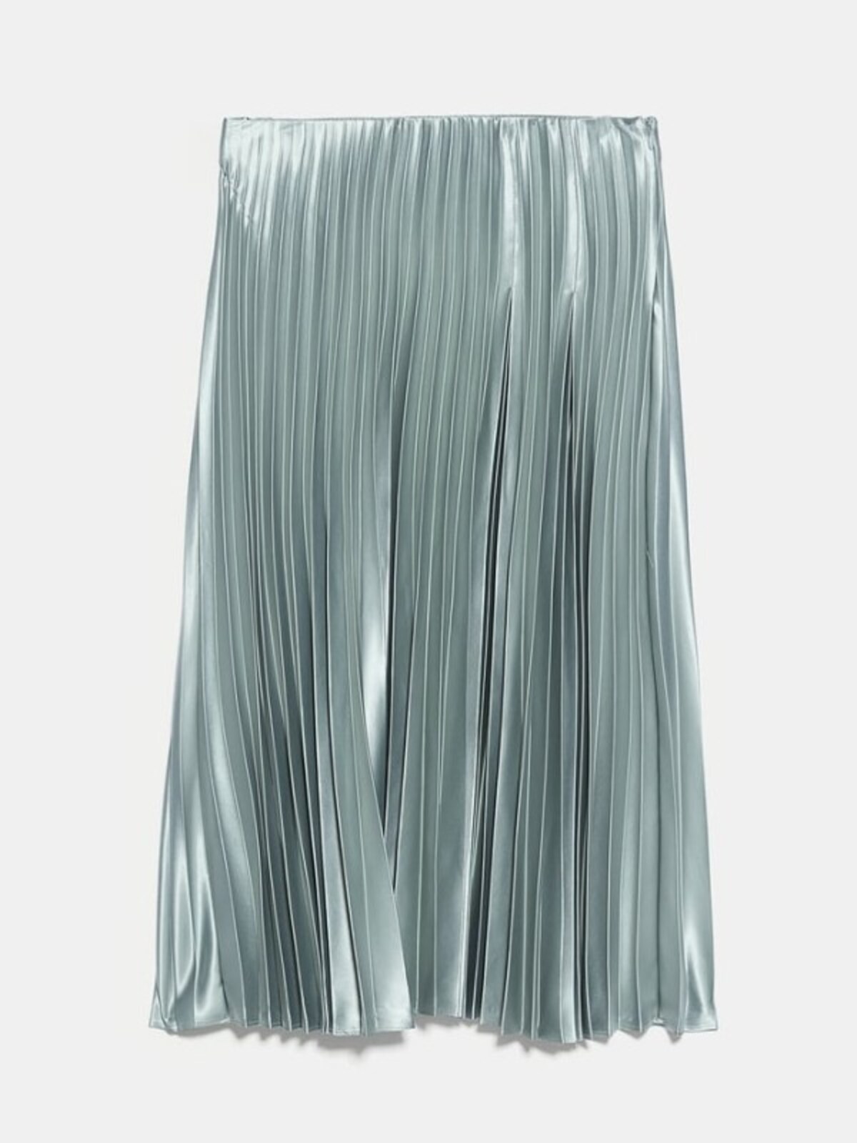 ZARA  サテンプリーツスカート　4990円（税抜）
