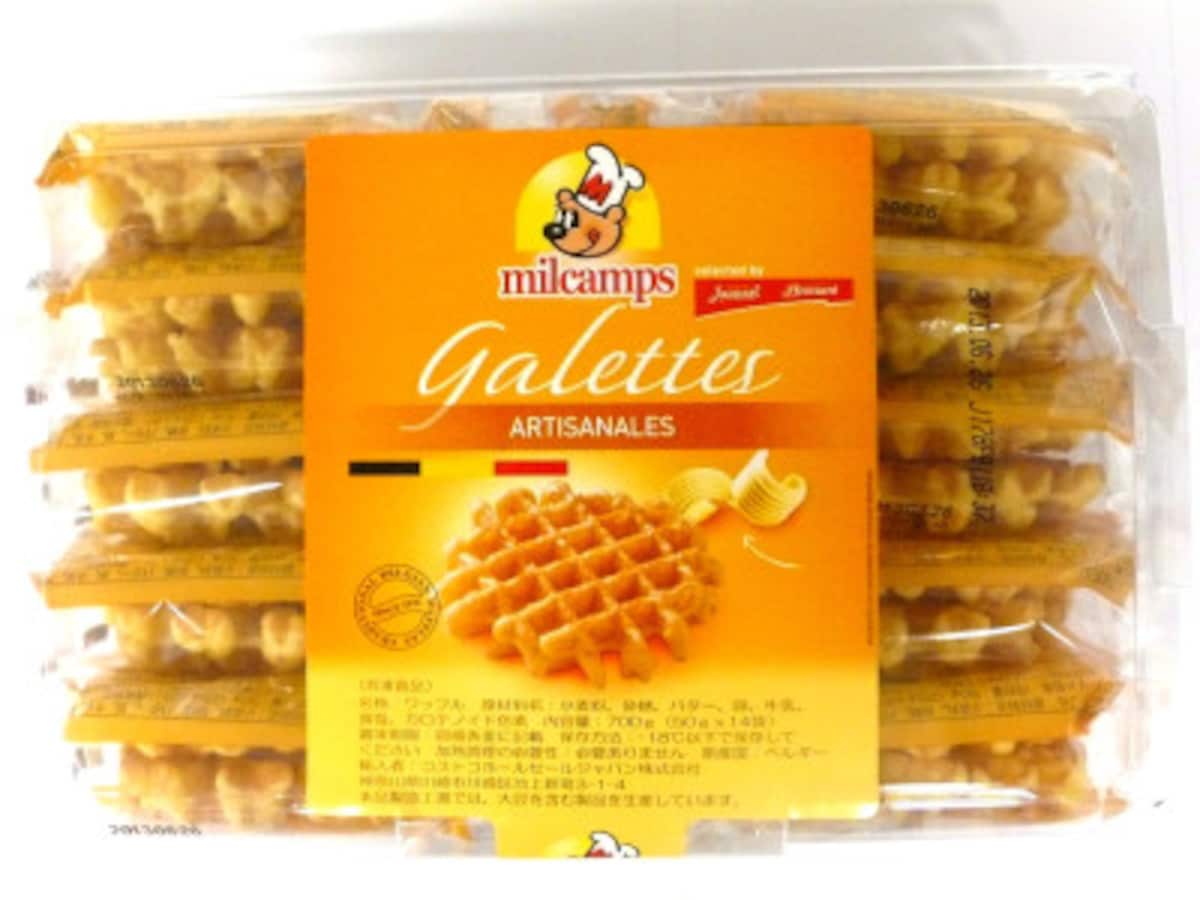 コストコ　ミルキャンプ ベルギー バター ワッフル