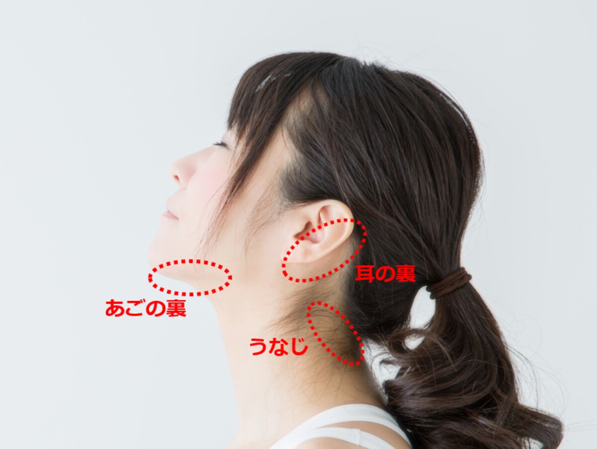 日焼け止めを塗り忘れやすいパーツをおさらい！