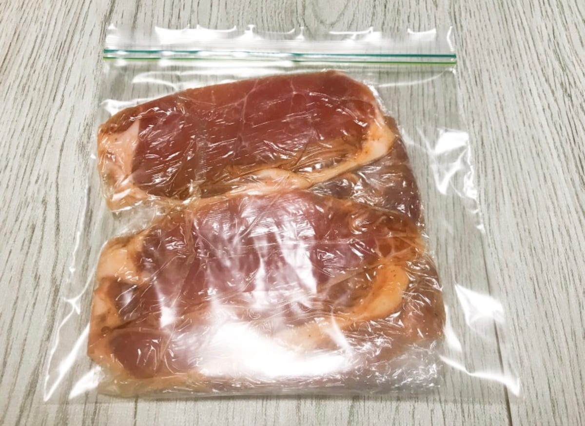 肉の冷凍保存のやりかた