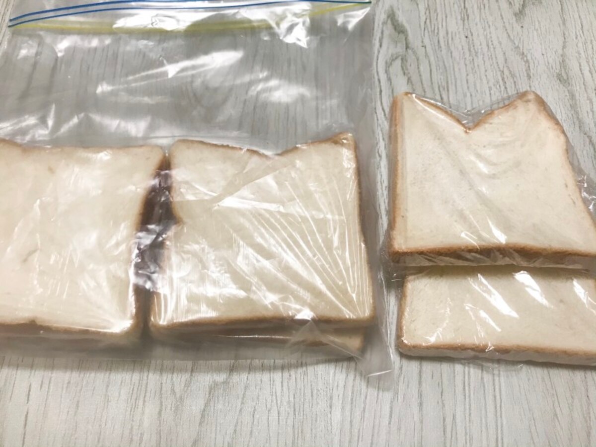 食パンの冷凍方法