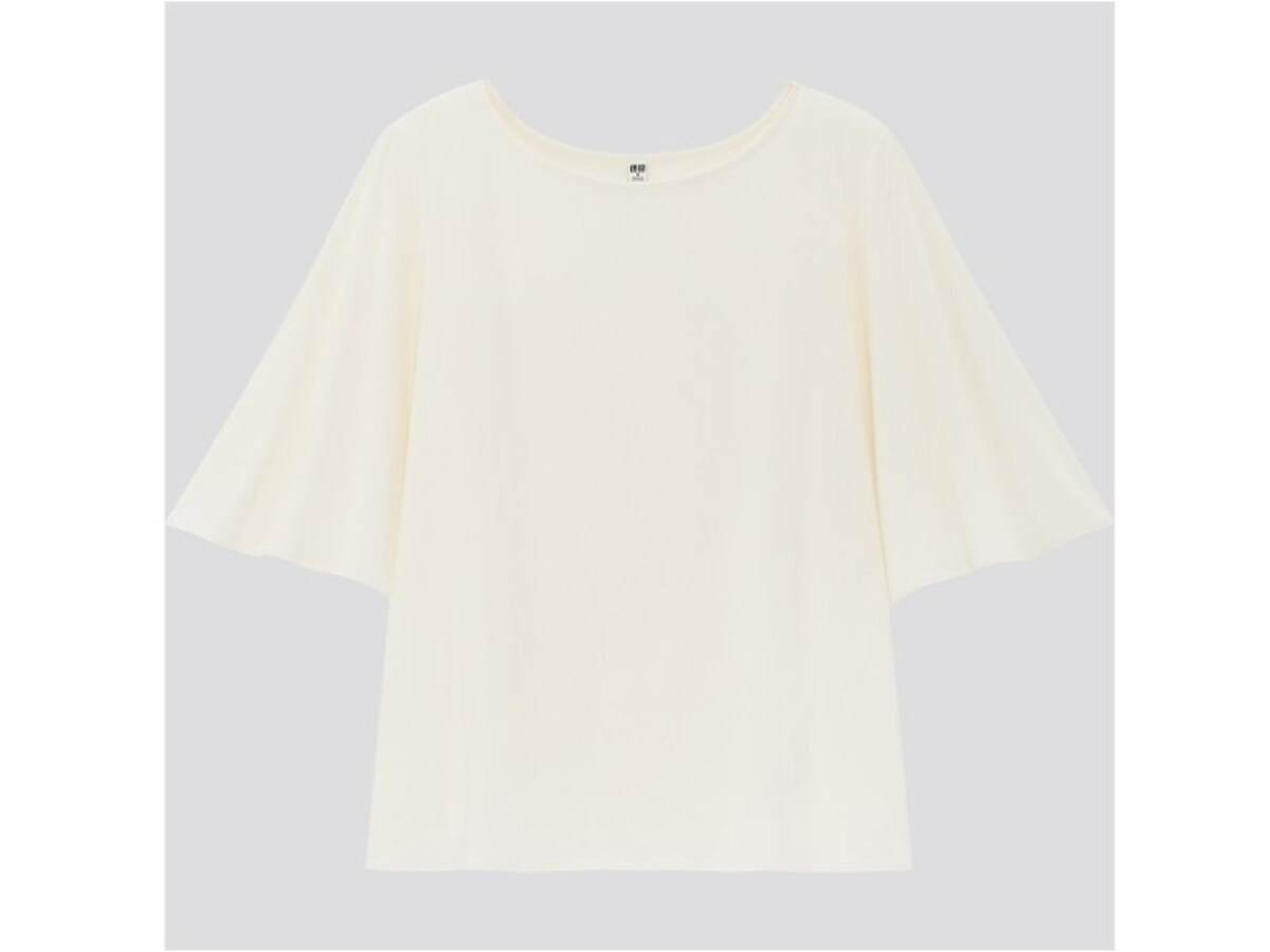ユニクロ　クレープジャージーT 1500円（税抜）