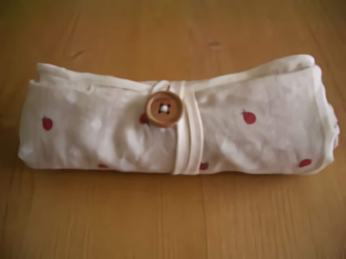 簡単で型紙不要なエコバッグの作り方