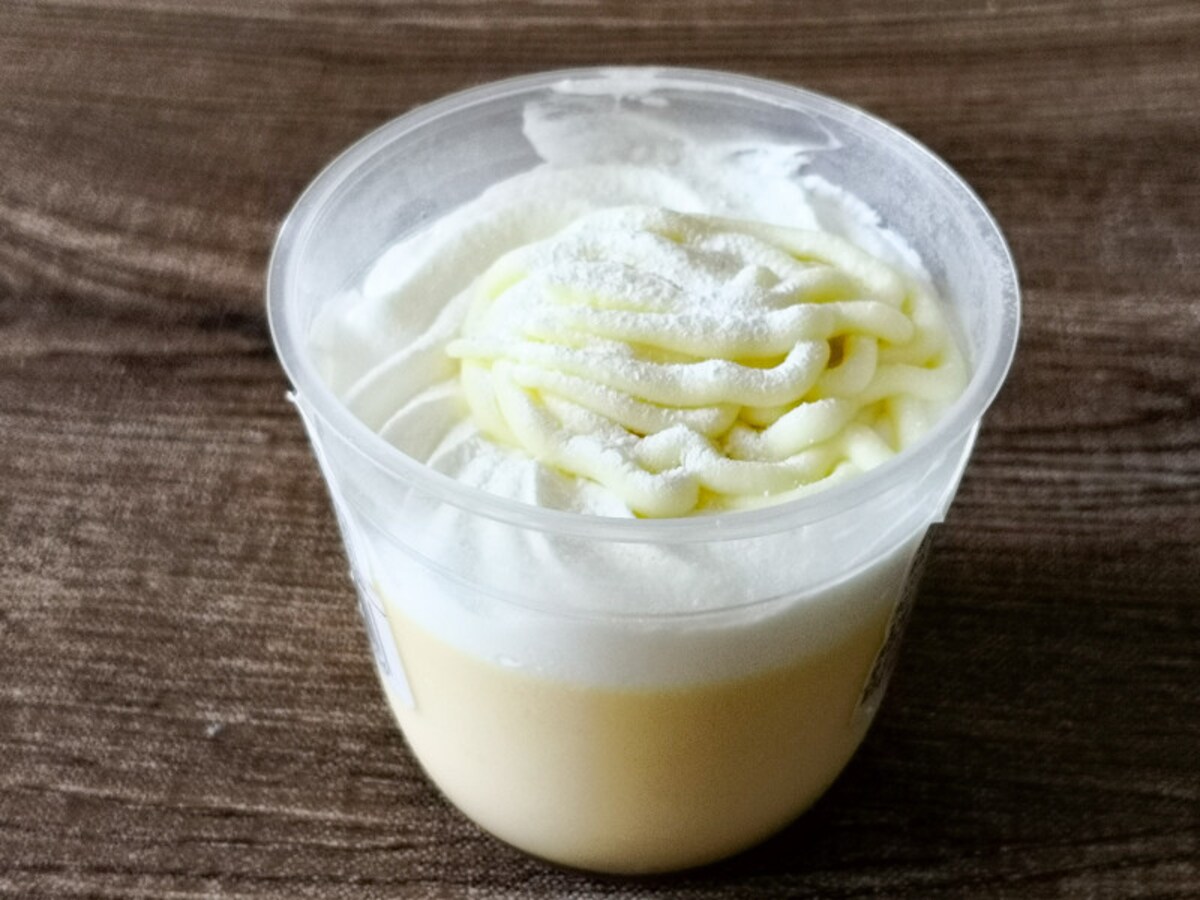 ローソンストア100のモンブランプリン