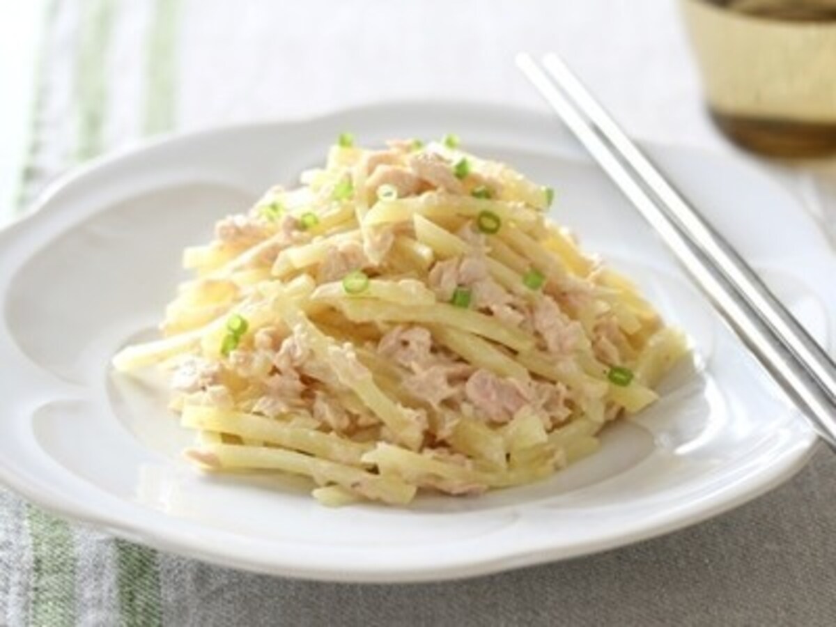 ポテサラなのに簡単！  5分からできるアイデア時短レシピ