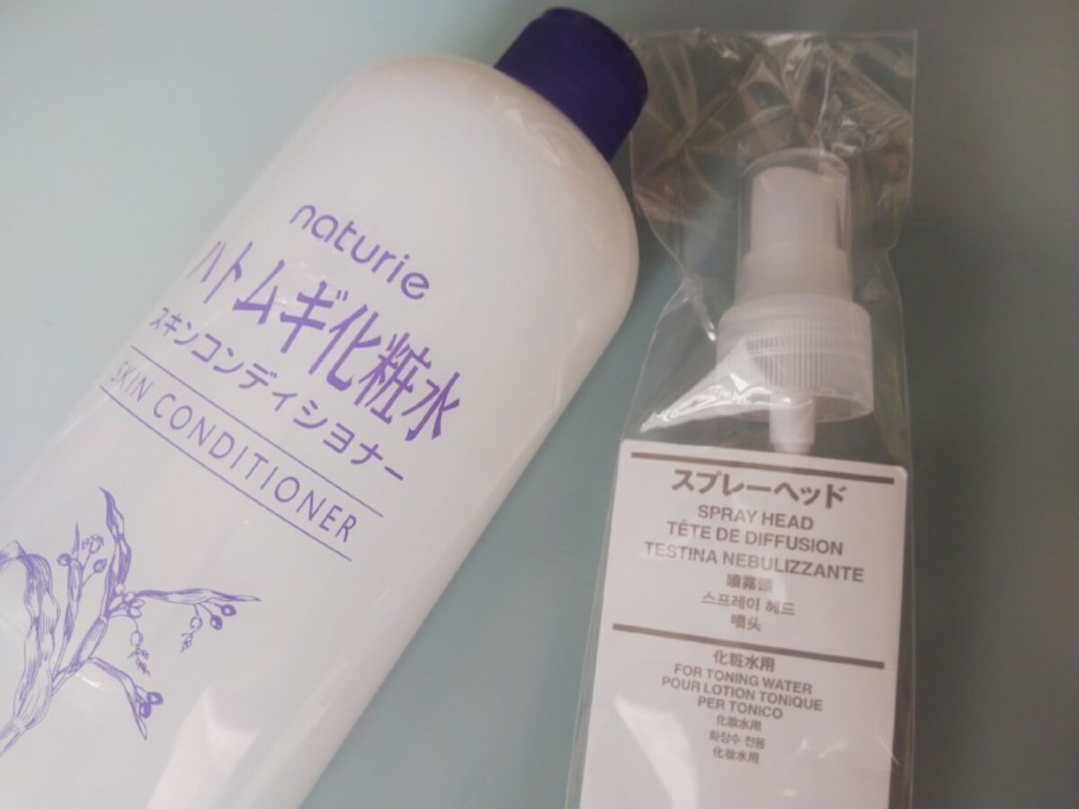 無印良品 スプレーヘッドを取り付けると使い勝手が飛躍的にUP！