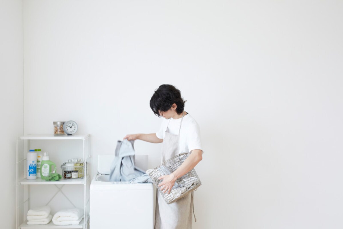 洗濯機：洗濯を臭わせない方法