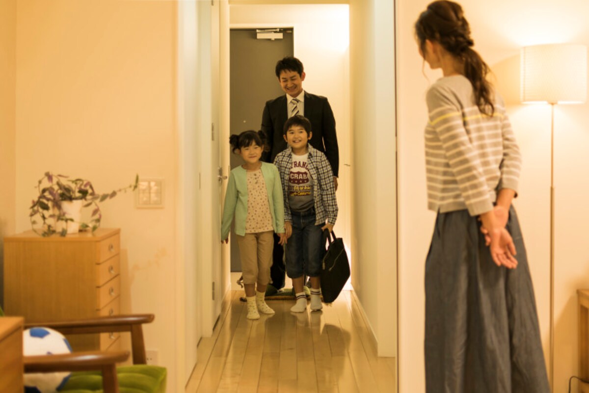 玄関に入るところ：玄関の臭い対策