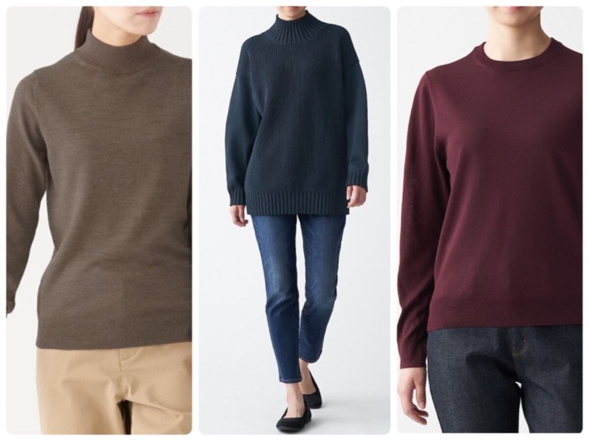 大人の女性が買いたい無印良品の優秀ニットはこの3つ！