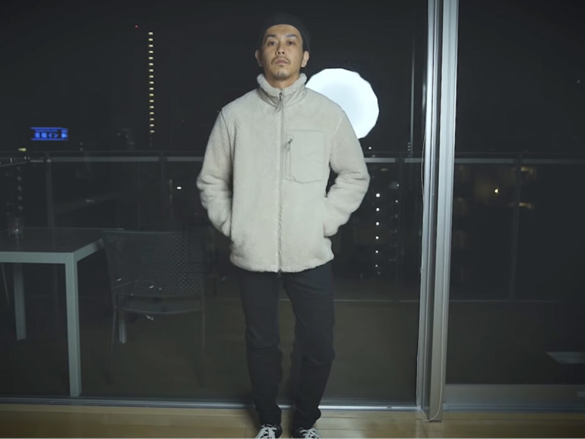 ユニクロ防風ボアフリースジャケットでコーデ！値段10倍の「レトロX 