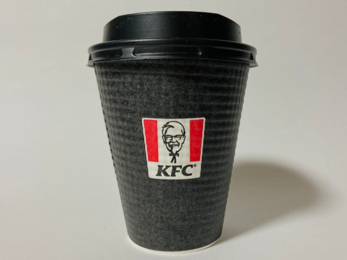 ケンタッキーフライドチキンのコーヒー紙コップケンタ