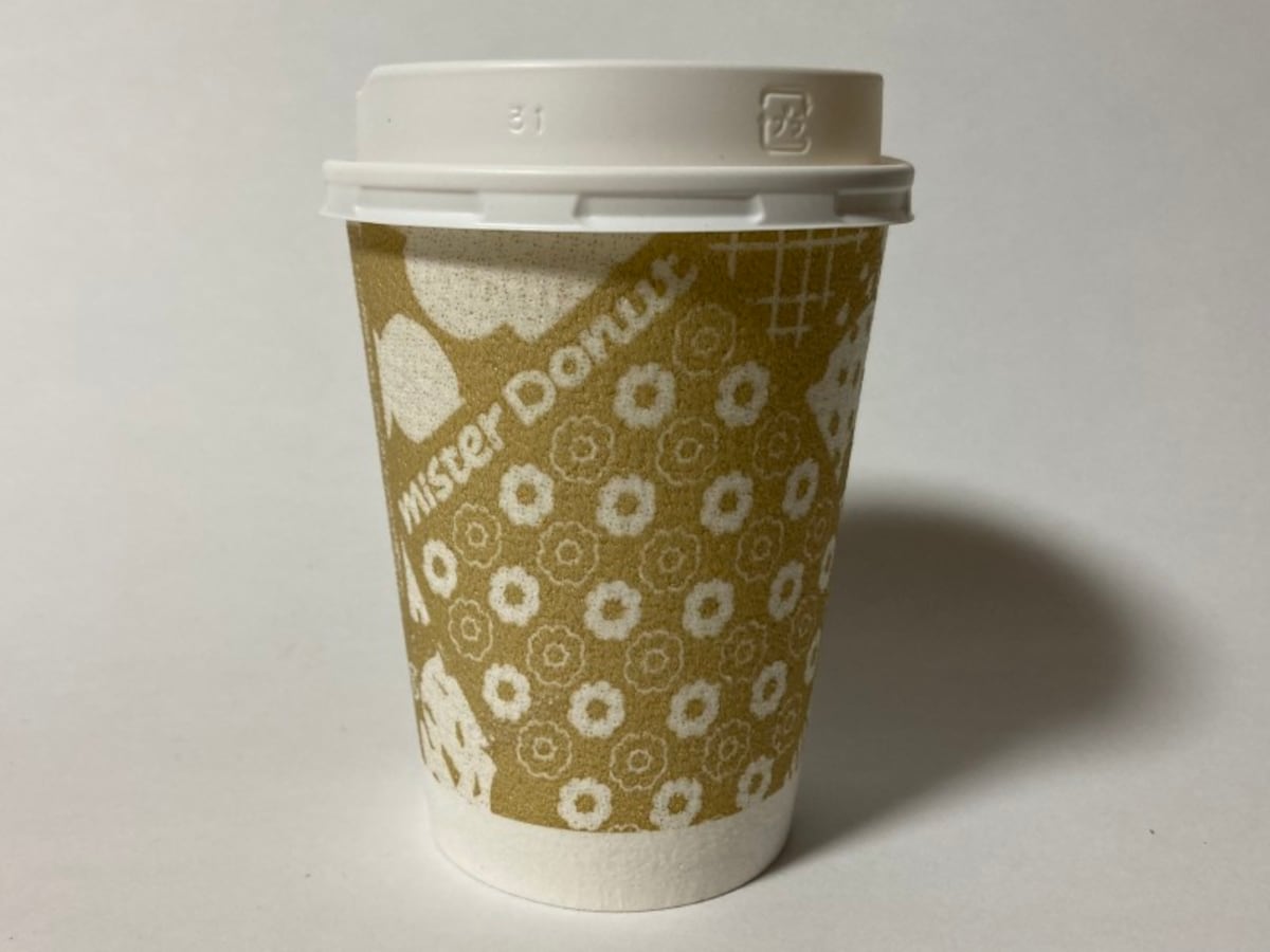 ミスタードーナツのコーヒー紙カップ