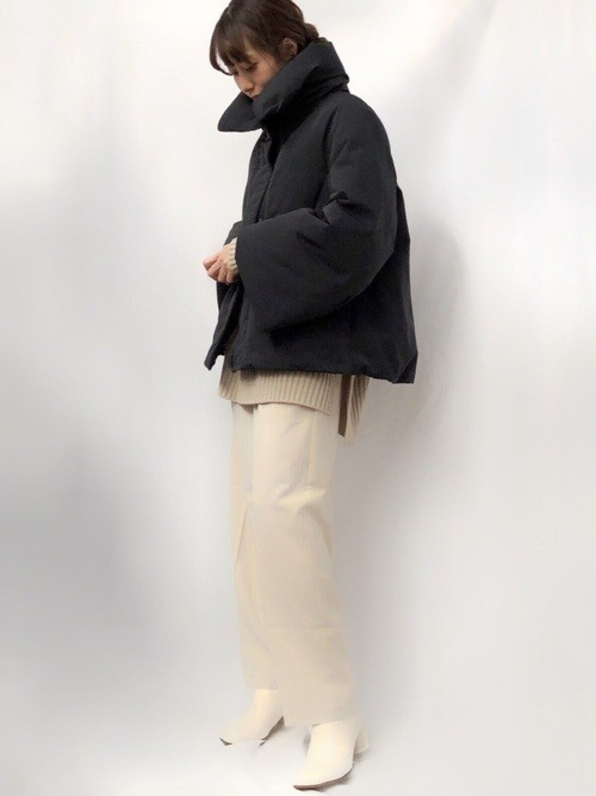 他にはない袖のデザインも特徴的なプラスジェイのダウン　出典：WEAR