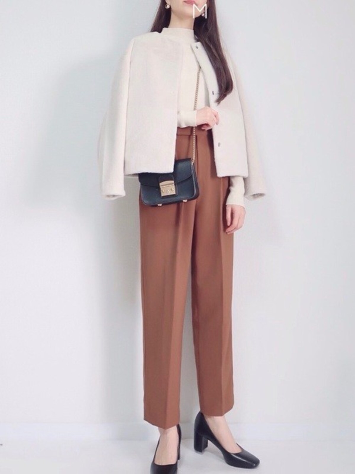 「スムースヤーンフリースノーカラージャケット」はきれいめ派にも◎　出典：WEAR