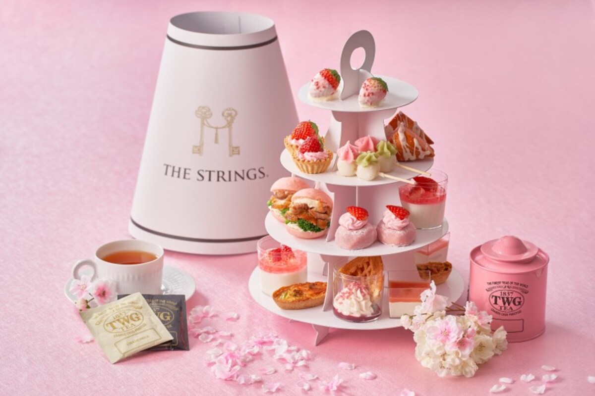 桜アフタヌーンティーをテイクアウト