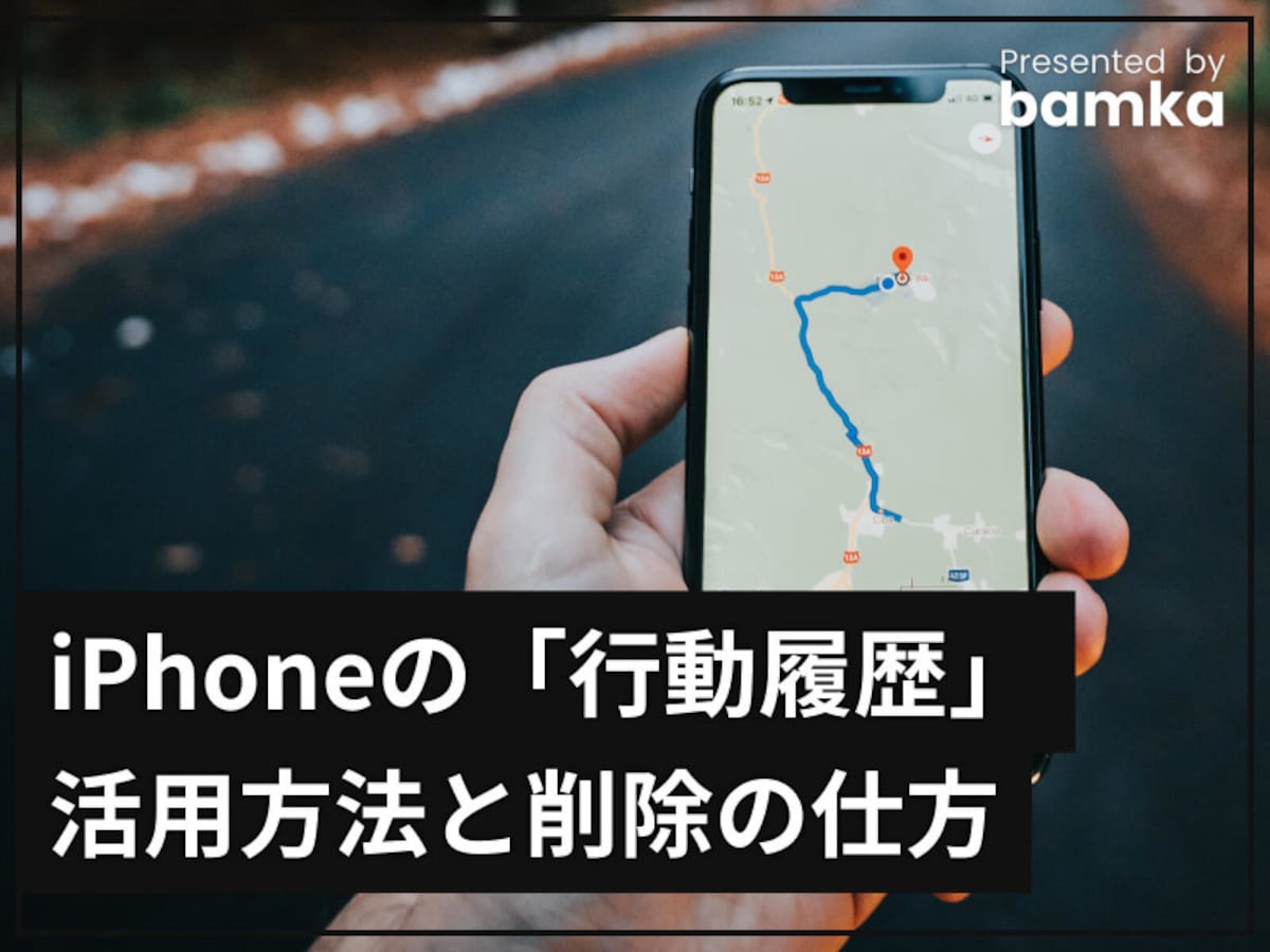 iPhoneが自動保存している行動履歴の確認と削除方法