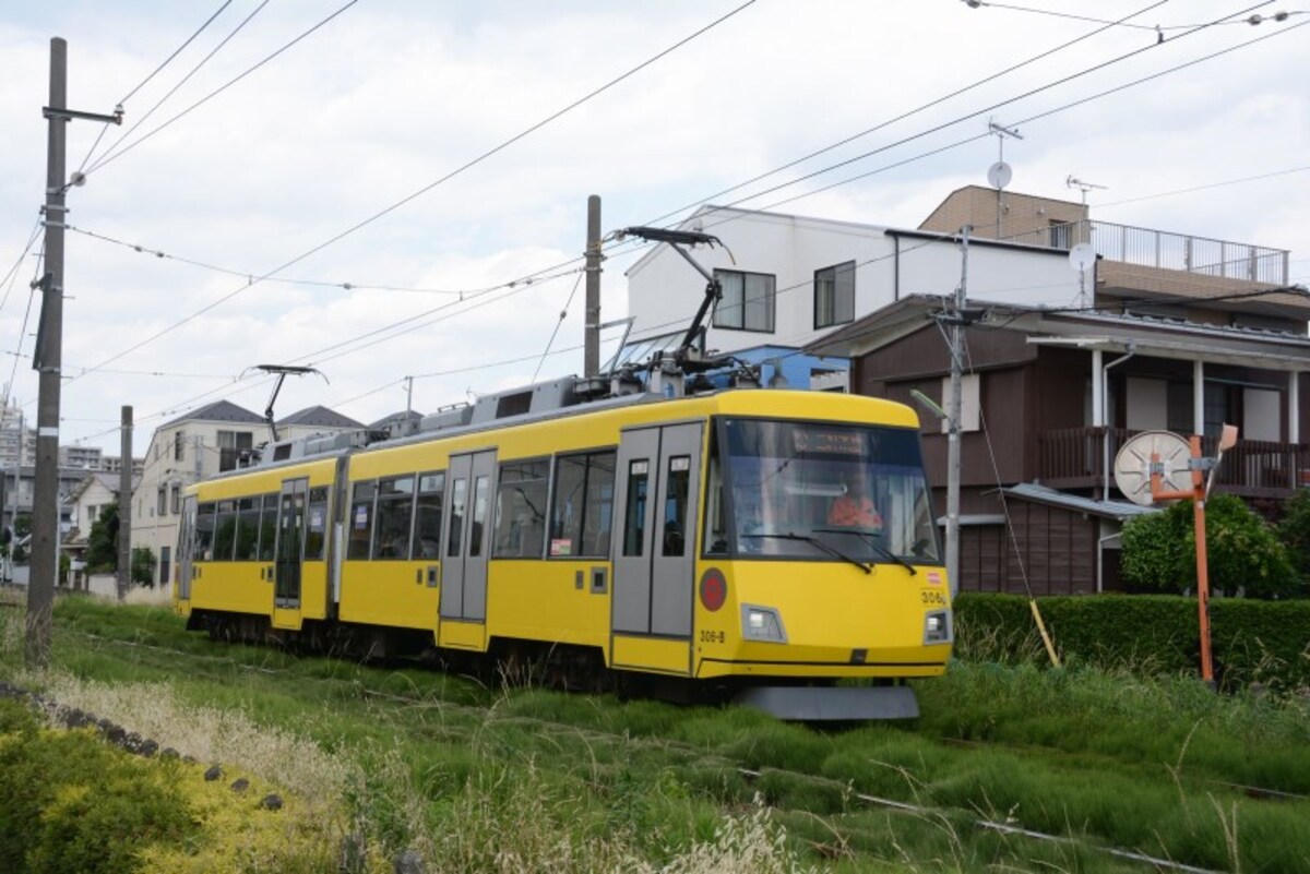 黄色い車両