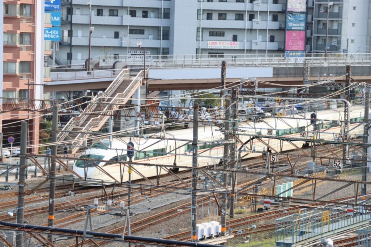 ロマンスカーVSE通過