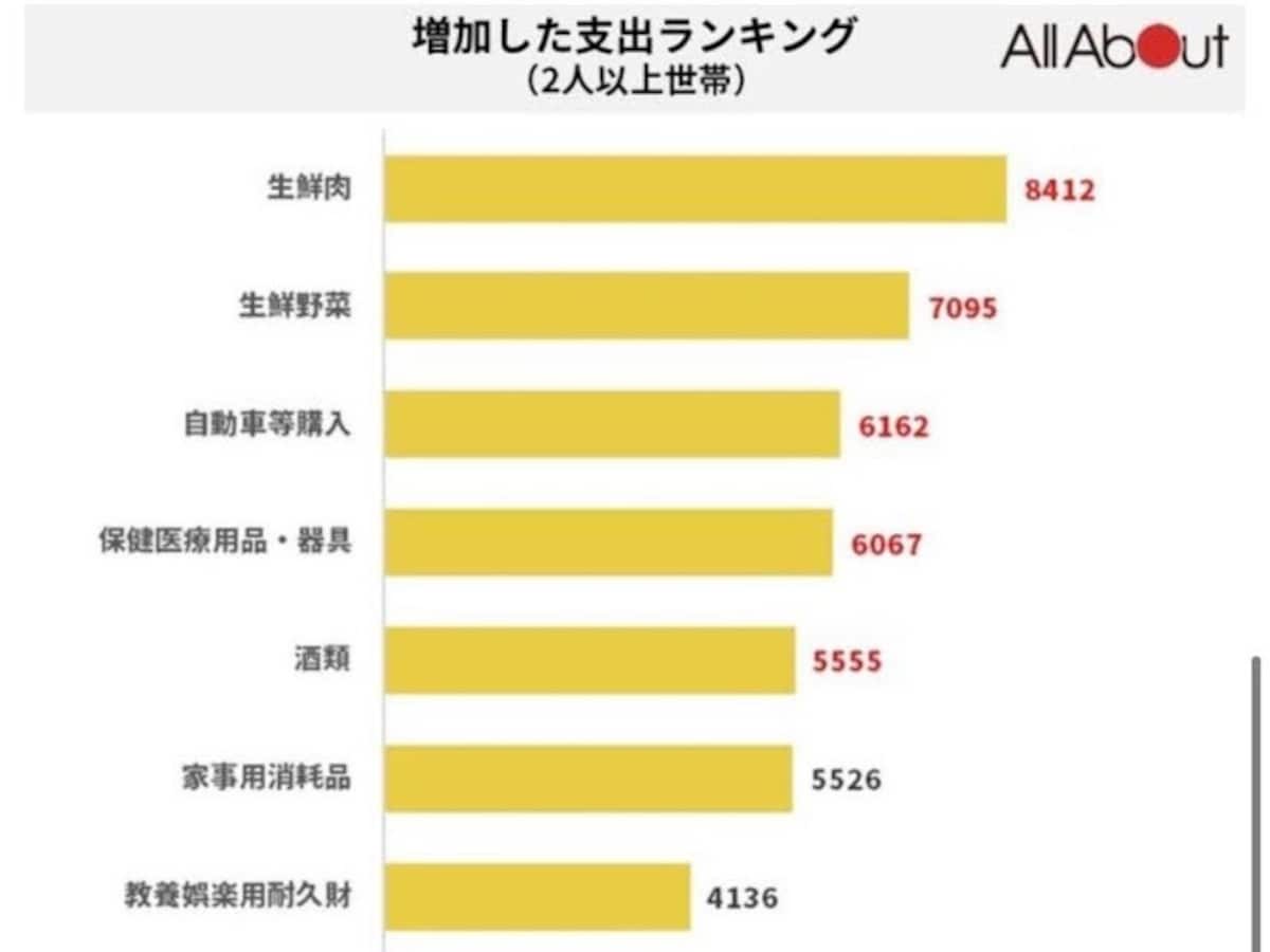 コロナで増えた支出