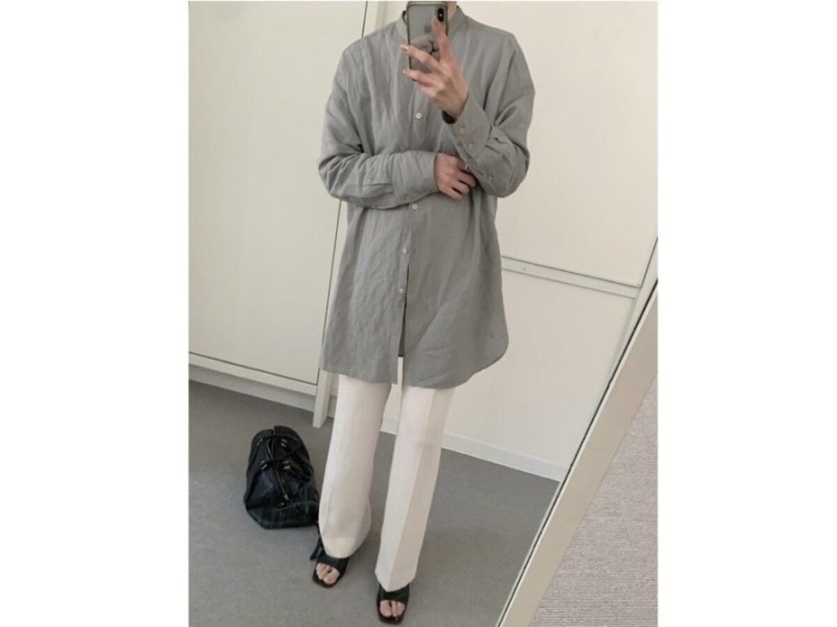 淡いグリーンは合わせやすく、春夏らしい爽やかさも◎　出典：WEAR