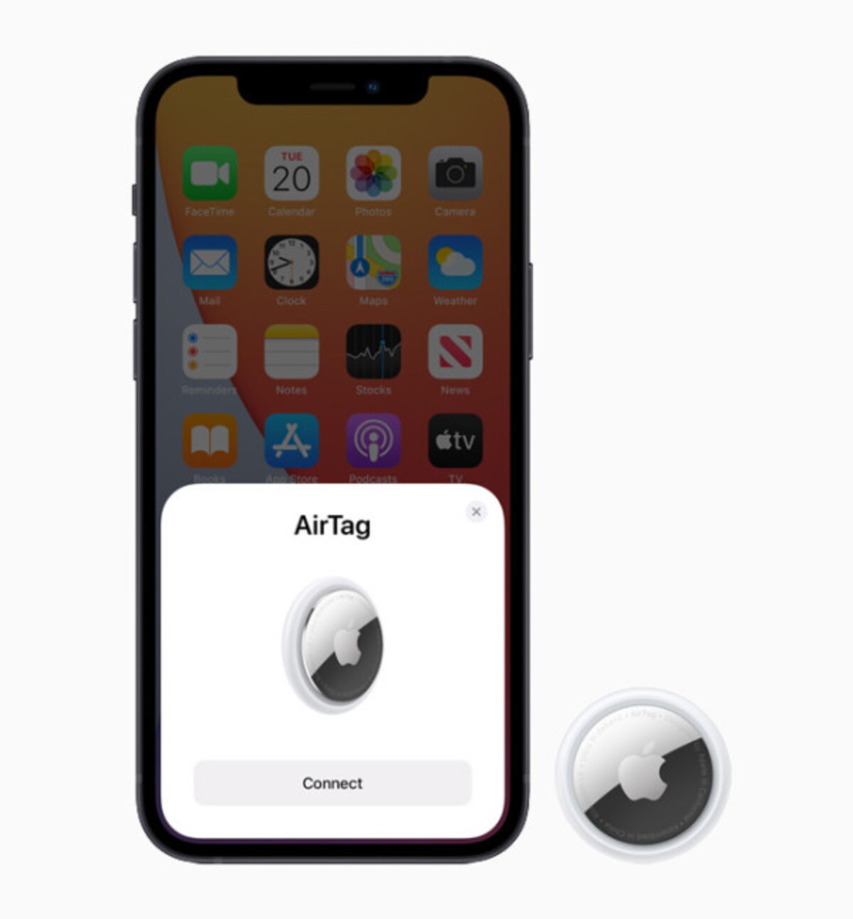 シンプルな設定でiPhoneと接続できる