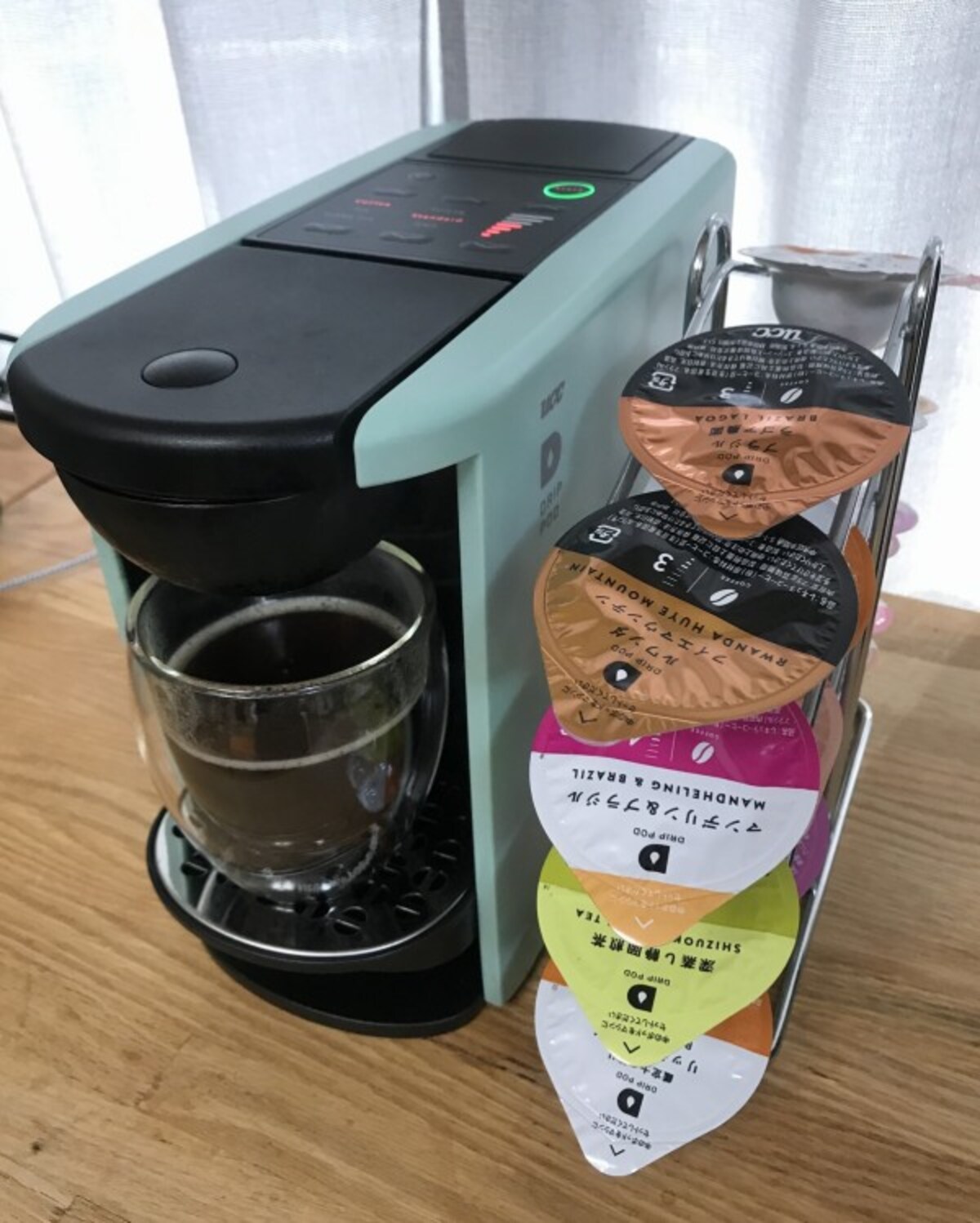 UCC カプセル式コーヒーシステム「ドリップポッド DP3」直販価格1万3200円