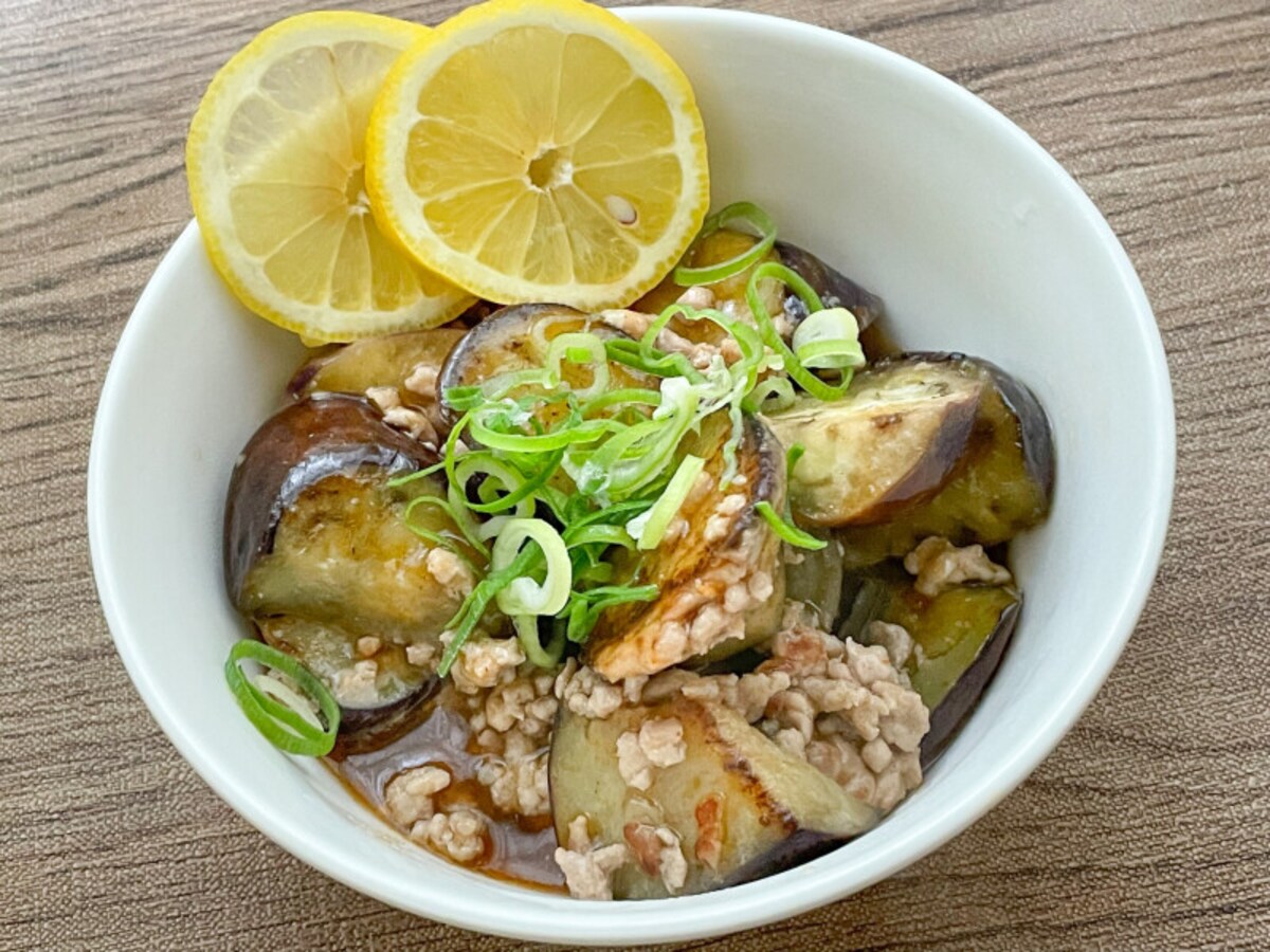 カルディレモン麻婆豆腐のもとを使った麻婆茄子