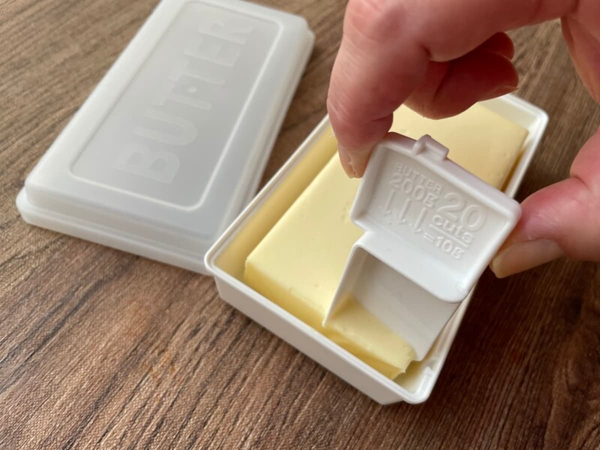 ダイソーおすすめバターケース バターカッター付き