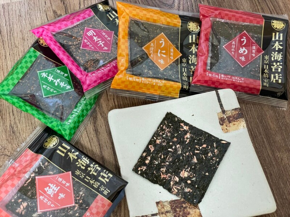 山本海苔店の具付海苔「一藻百味」