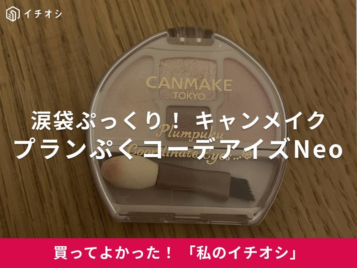 キャンメイクの「プランぷくコーデアイズNeo N01」は涙袋をしっかり盛れる！