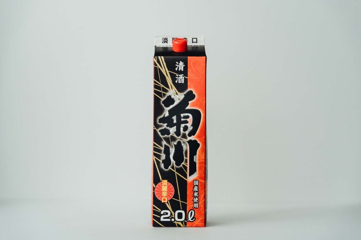 業務スーパーの「清酒　菊川」