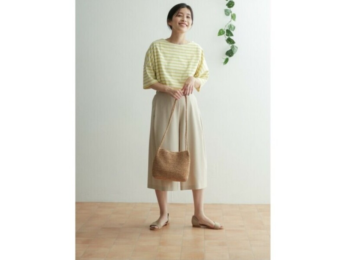 カラーコーデ初心者さんはボーダーの色から変えるのもおすすめ　出典：WEAR