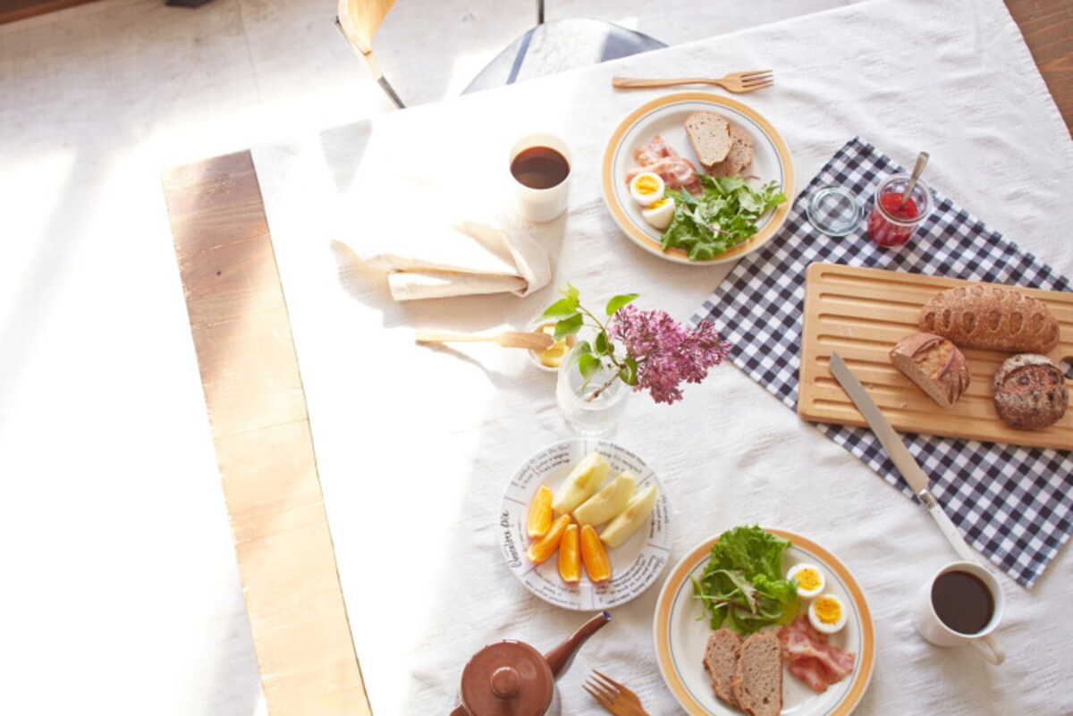火を使わないで準備できる朝食