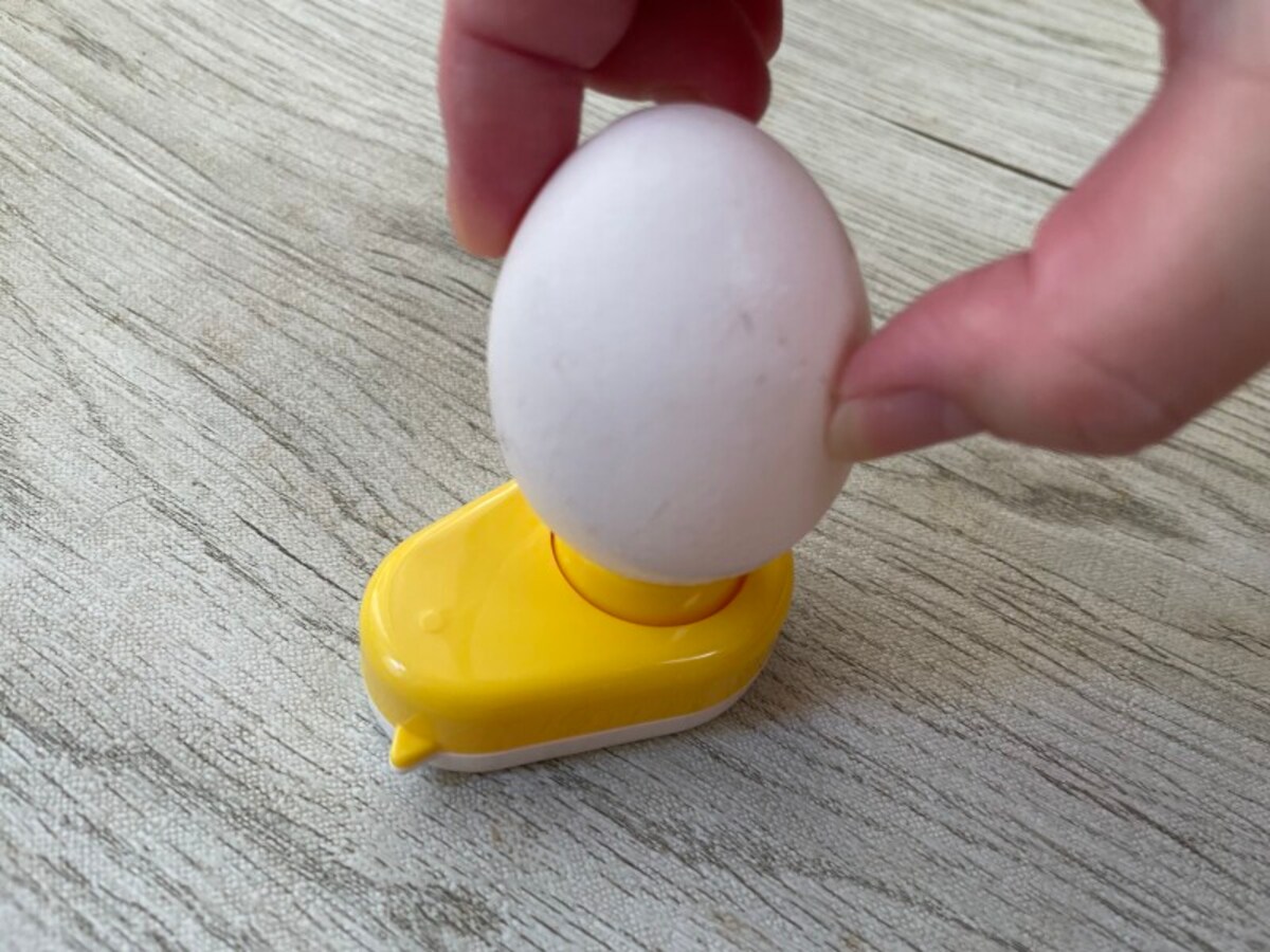 「たまごのプッチン穴あけ器」　ダイソーのおすすめ