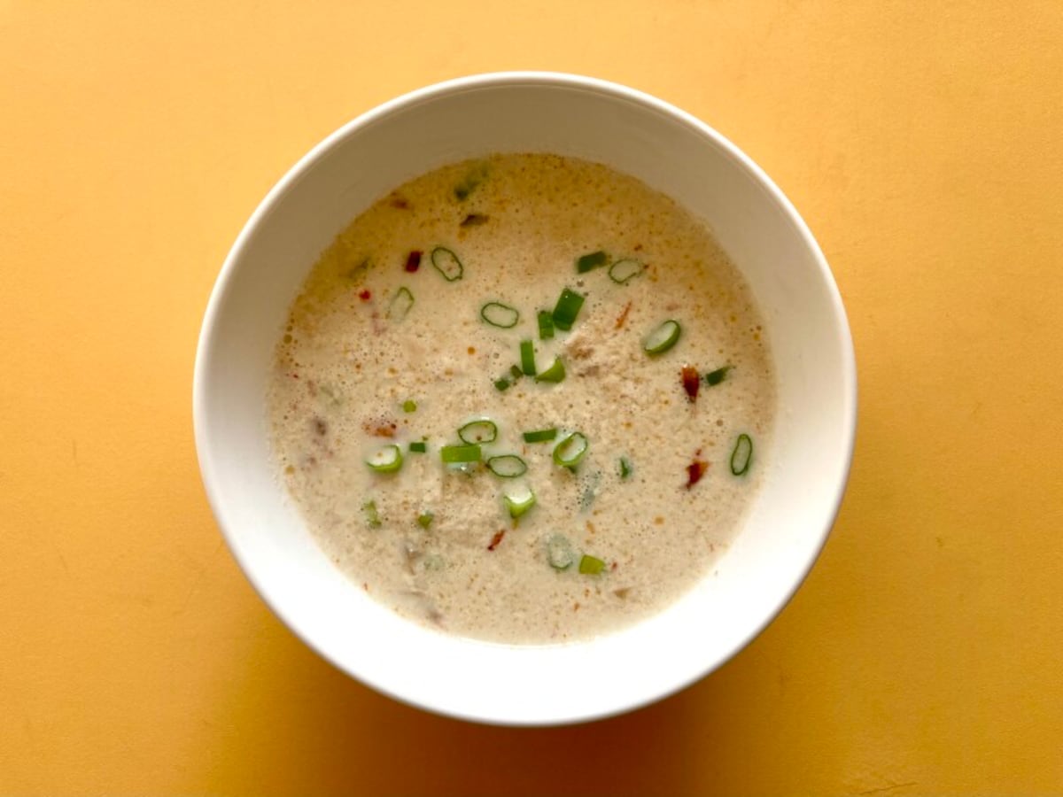 鹹豆漿のレシピ
