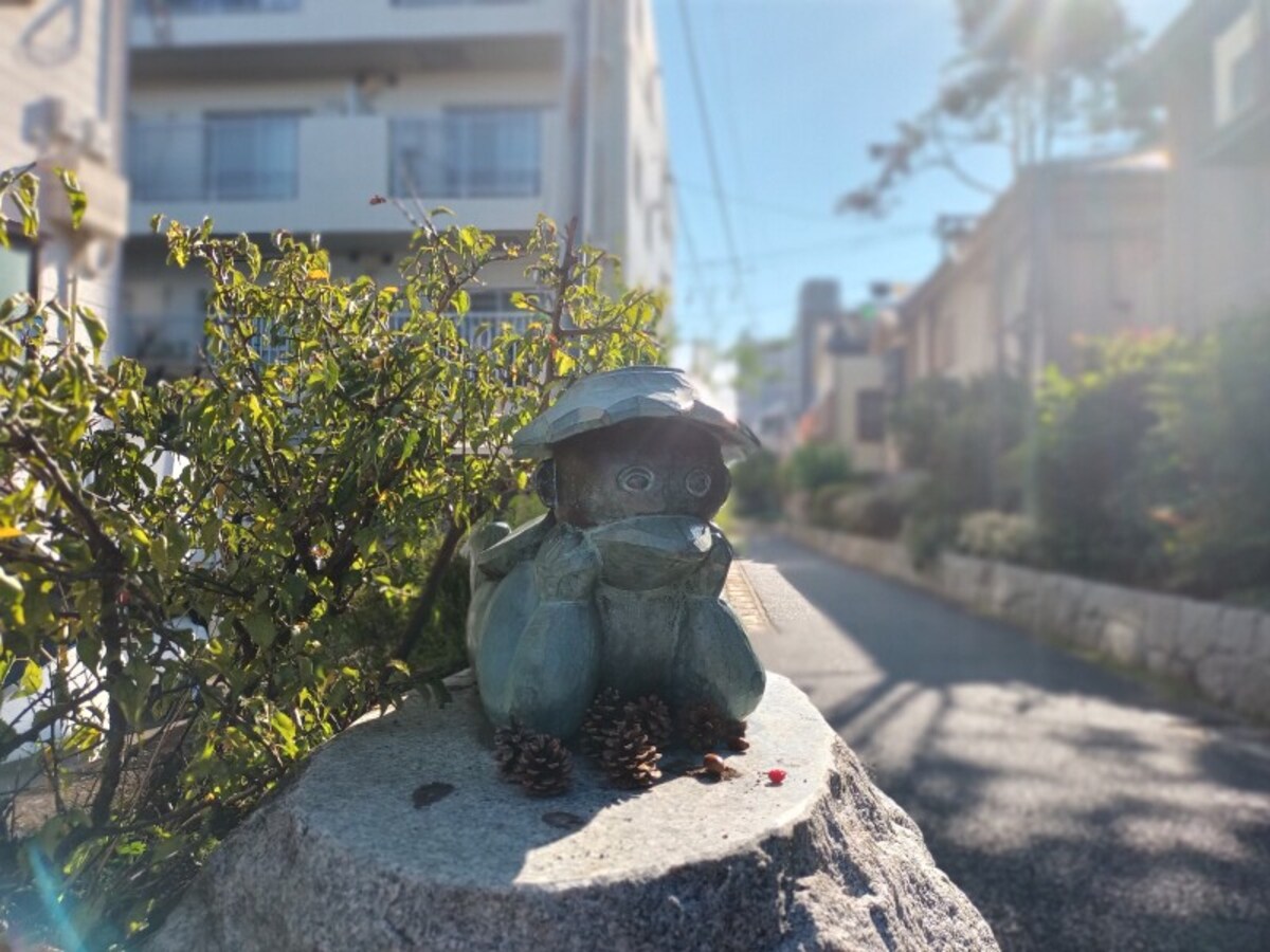 3眼カメラの作例（ポートレート）