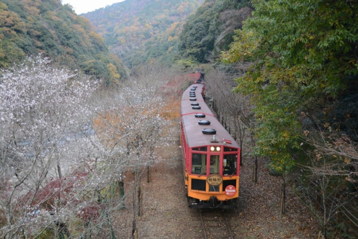 客車が先頭
