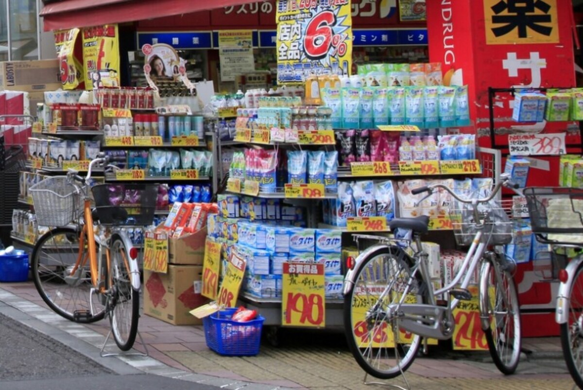 ドラッグストアの店舗