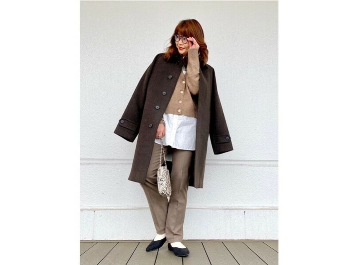 センタープレス入りできちんと感もありつつヒートテック素材で暖かい　出典：StyleHint