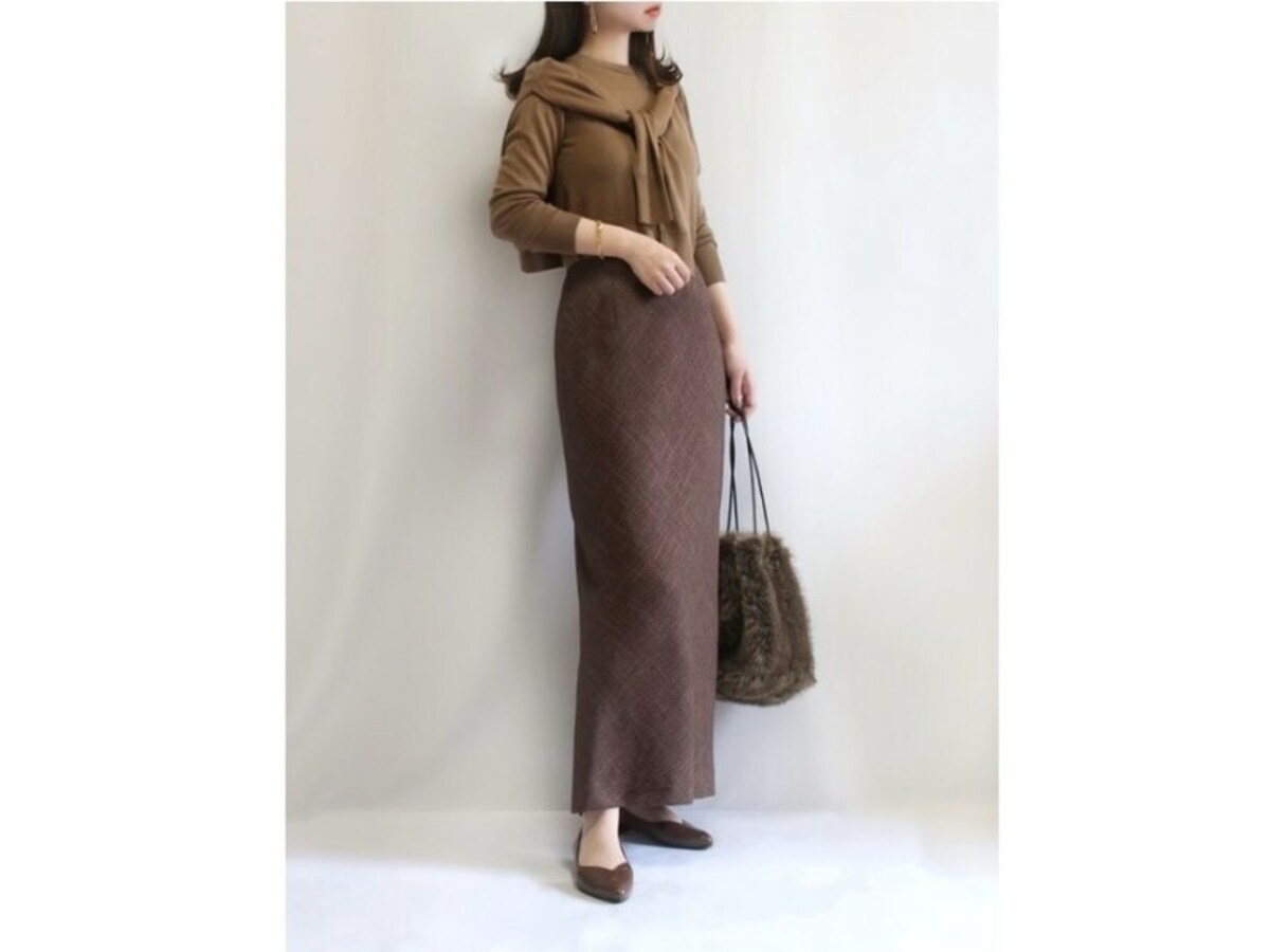 【OKコーデ】メリノウール100%のユニクロニットはプチプラでも大人向け　出典：WEAR