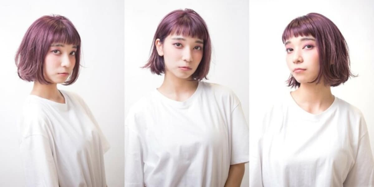 おすすめ2：フェミニンパープルで個性的に