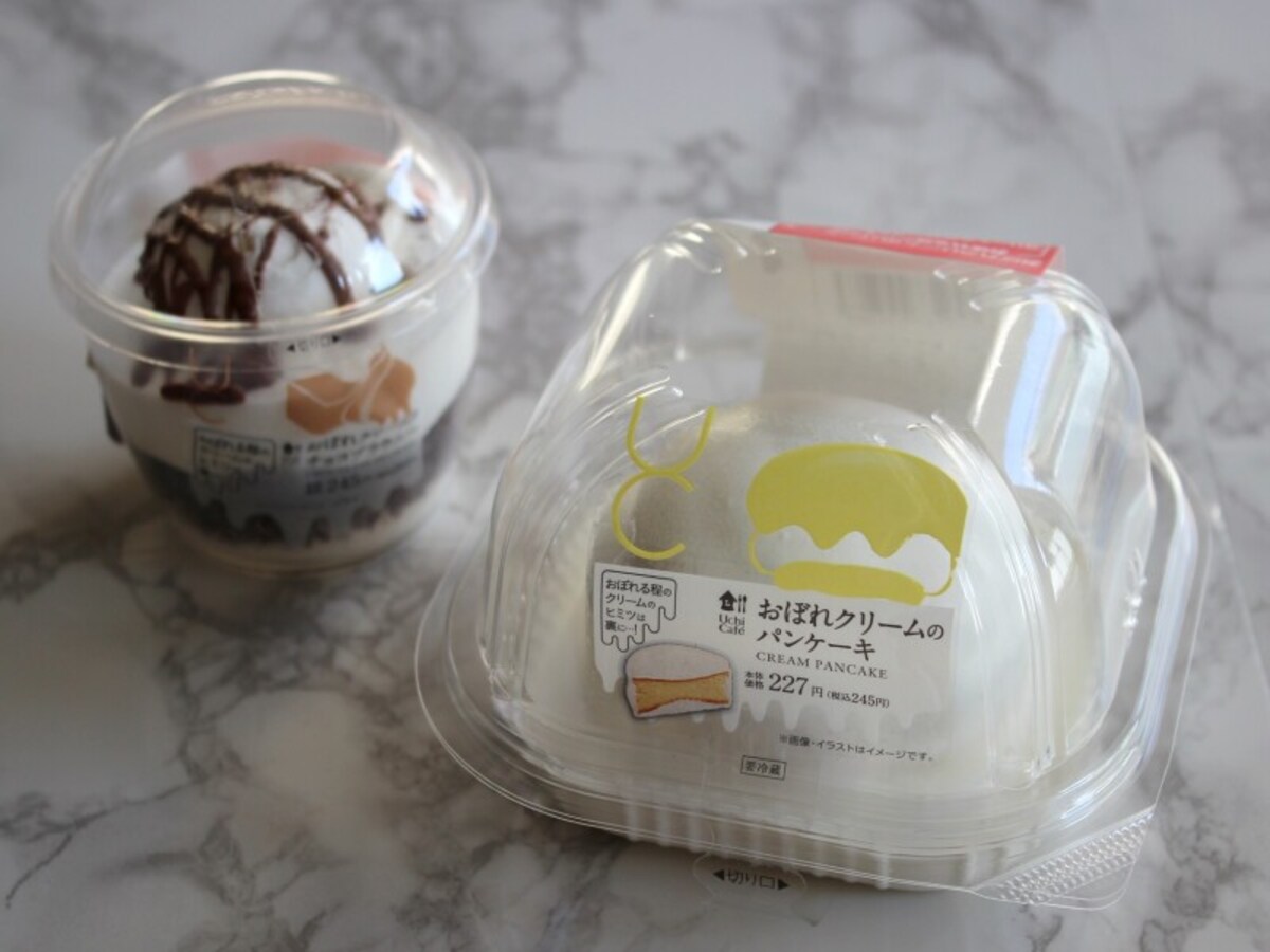 ローソンの「おぼれ」スイーツ