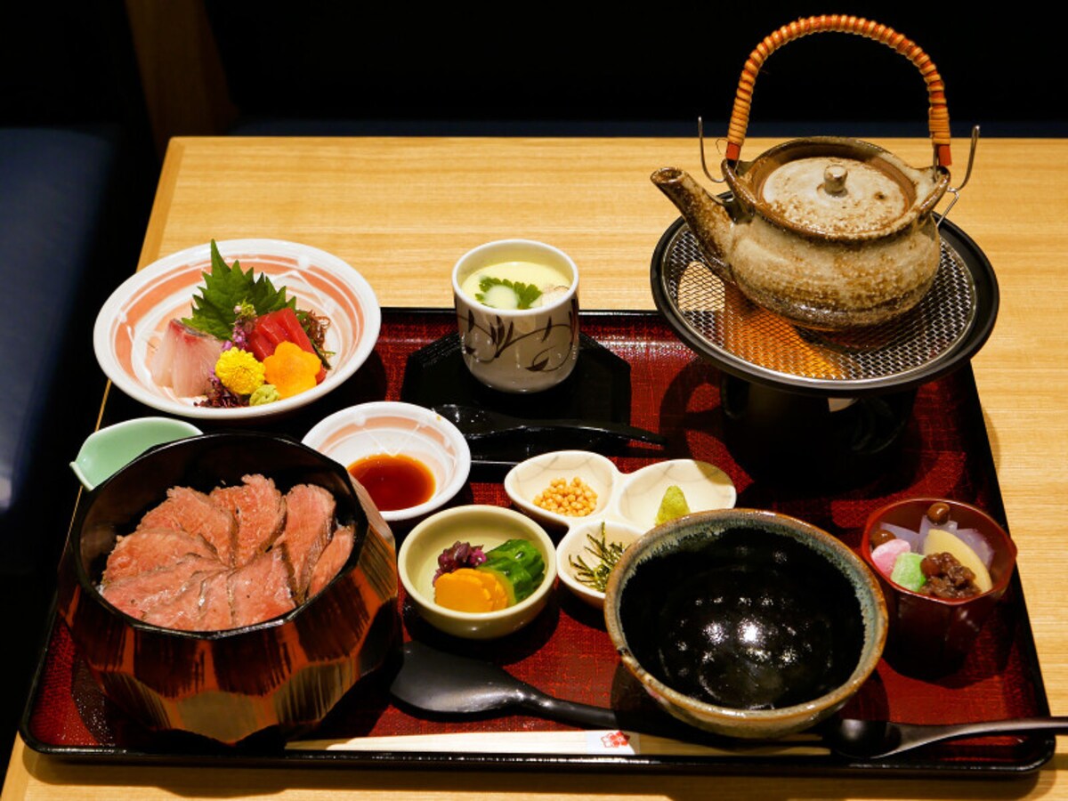 牛ひつまぶし膳(3960円)※そごう横浜店限定(2021年6月24日撮影)