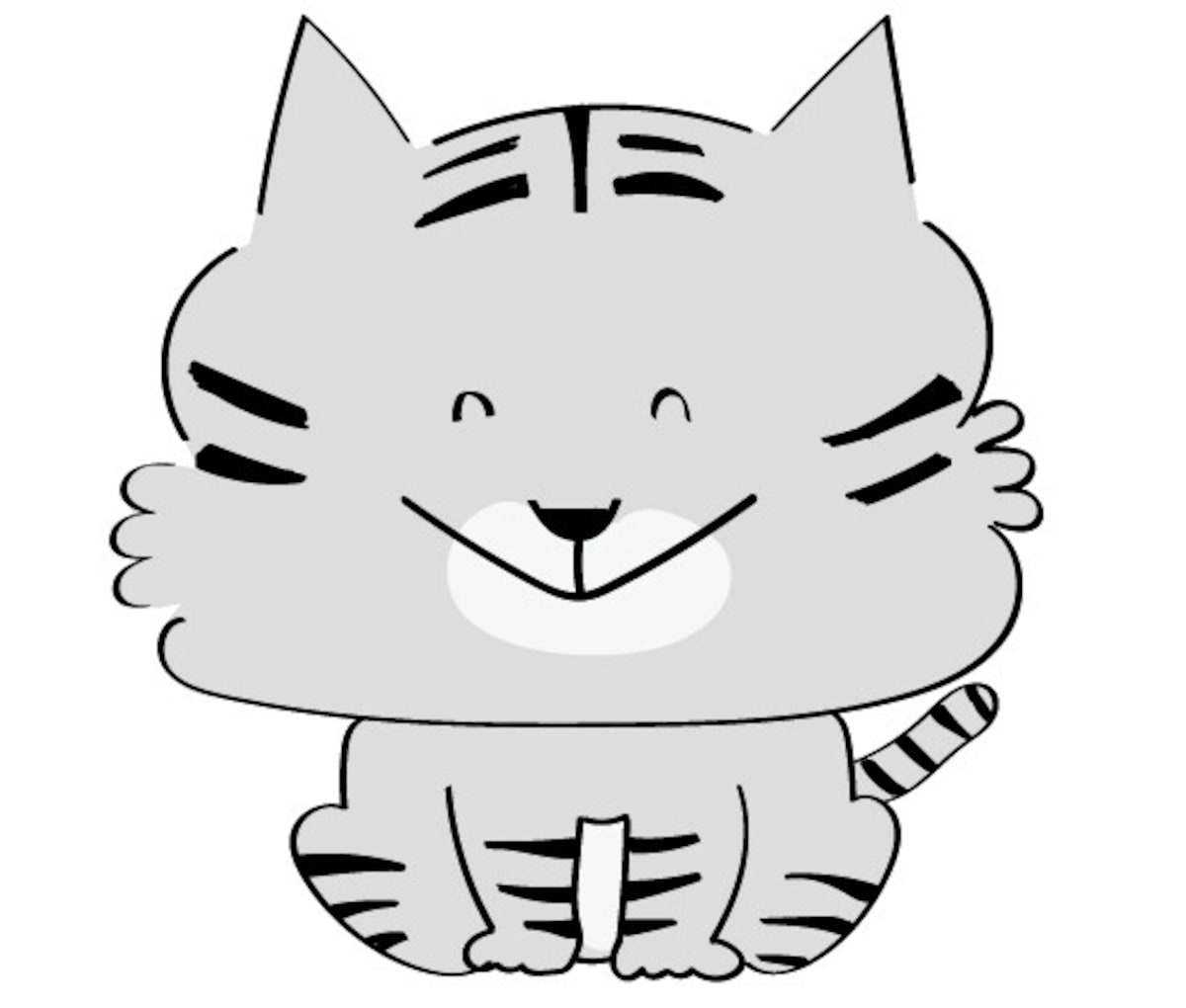 年賀状,イラスト,トラ,寅,虎,2022,無料,フリー,白黒