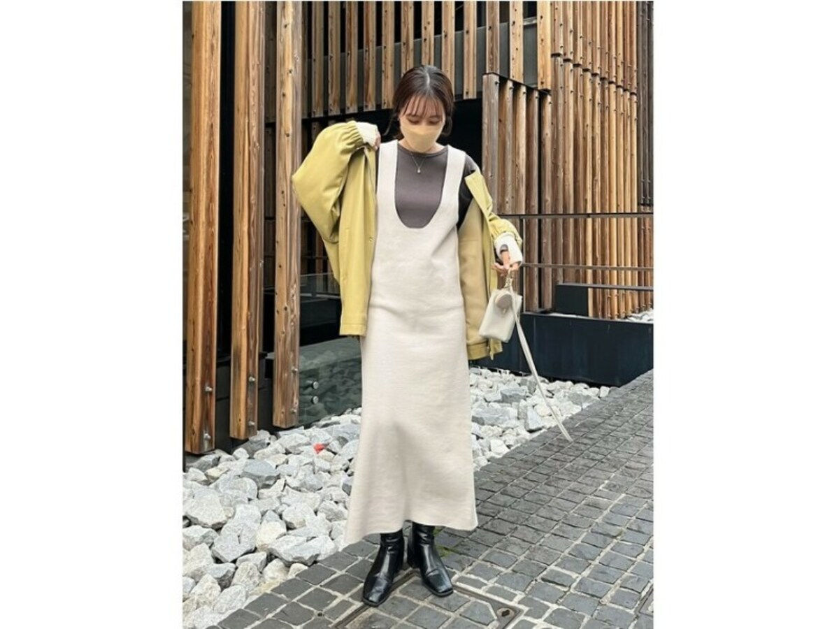 スクエアトゥのブーツでおしゃれ感が加わります　出典：WEAR
