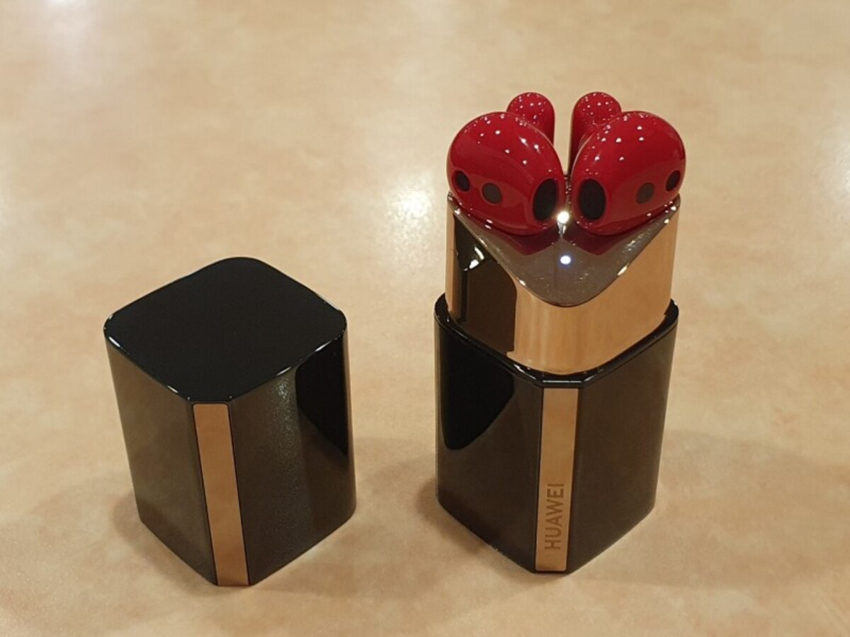 口紅デザインのHUAWEI FreeBuds Lipstick